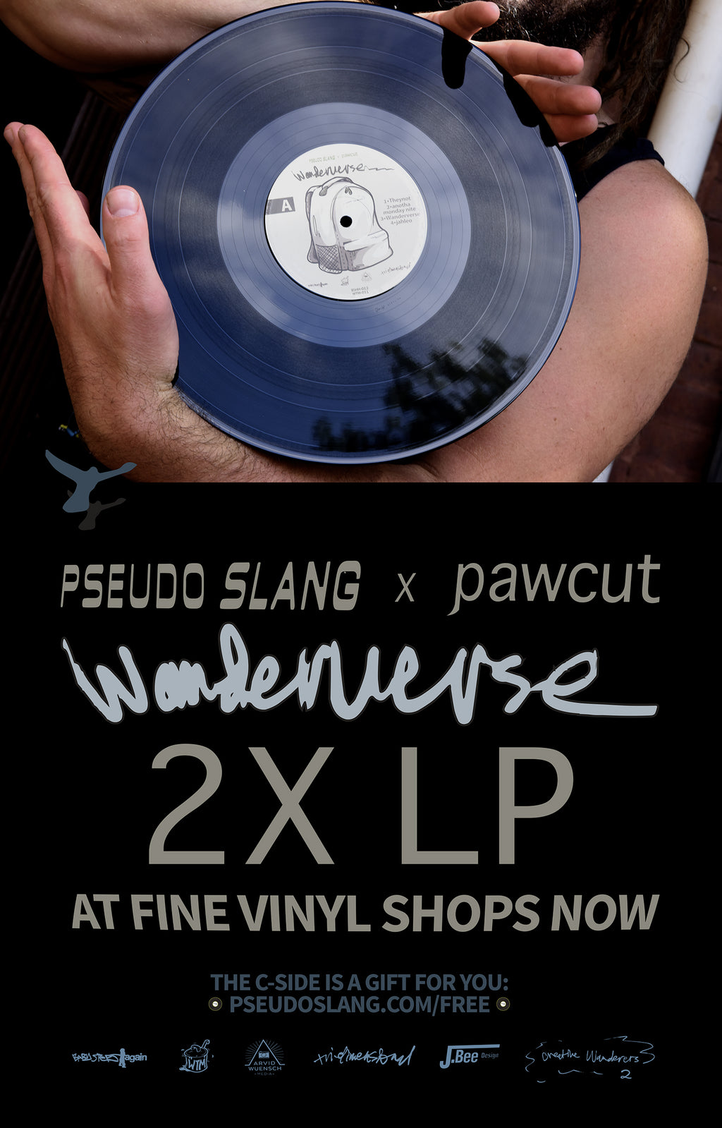 Pseudo Slang x Pawcut "Wanderverse" 2xLP (Gatefold)